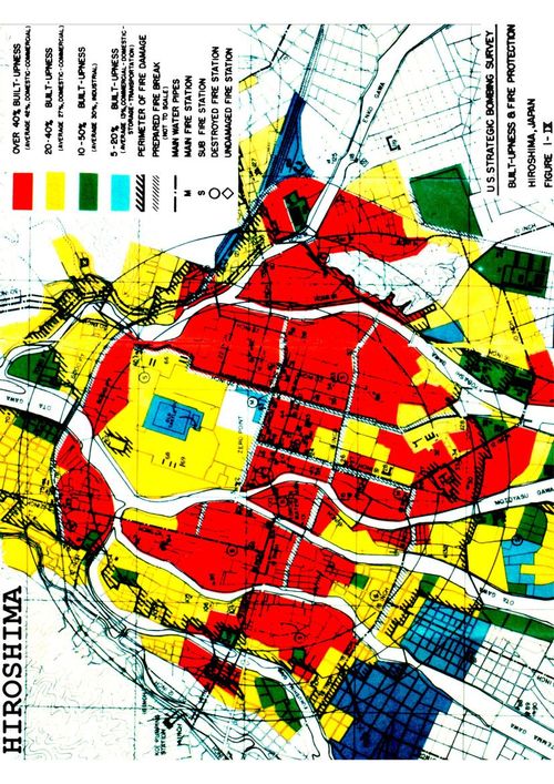 Hiroshima forestorm map