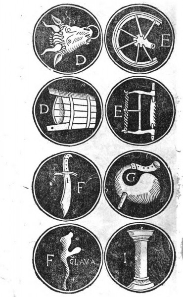 Memoria alphabet D-I