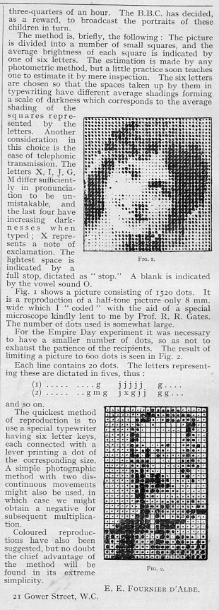 Broadcasting pictures084