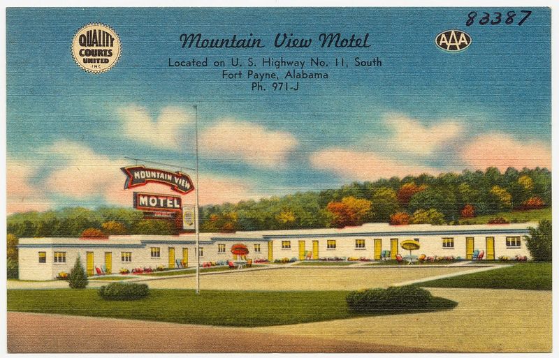 Post cards--Mountain View AL original