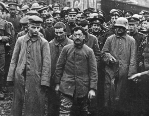 WWI photo  GERMAN PRISONER CINEMAal748