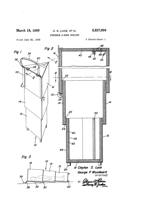 Atom bomb proof suit prone