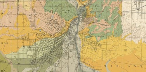 LA SOil Map  1903