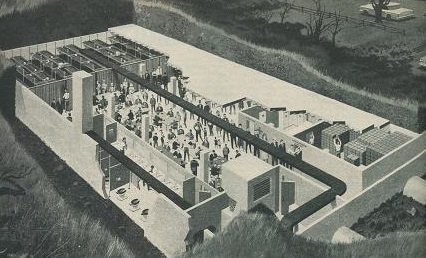 Atomic shelter LIFE community