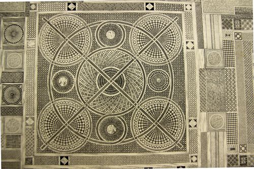 Ongania Mosaic detail Ongania Mosaic detail