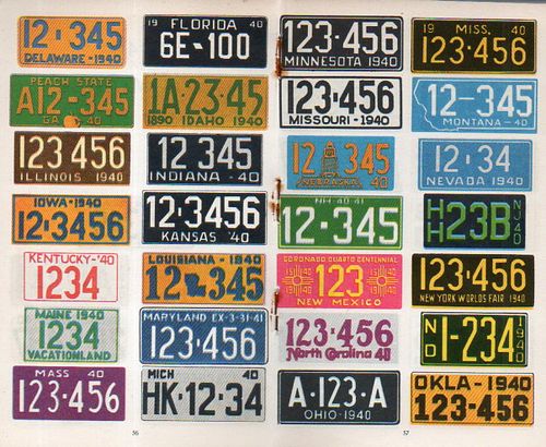 Auto  license plates161