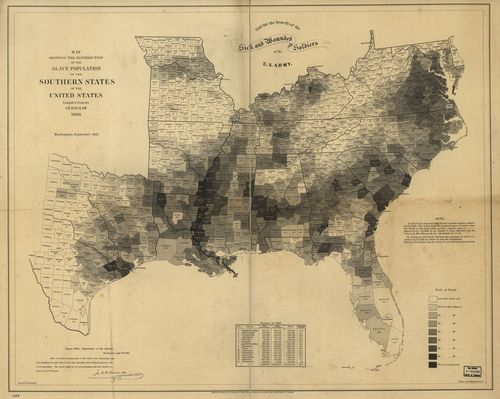 Map--slavery 1860 full