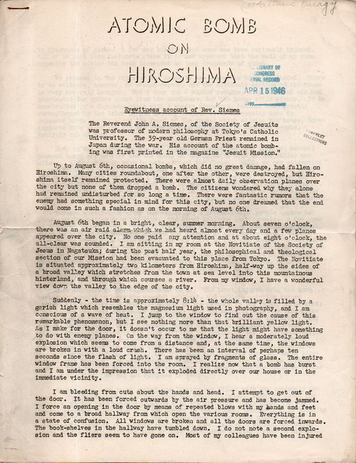 Atomic bomb on hiroshima211