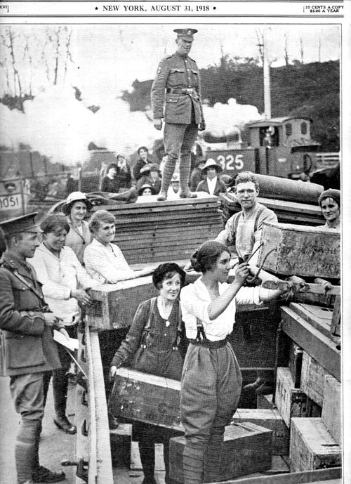 WWI Project women working England 1918187