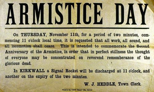 November 11th quiet November 11th quiet