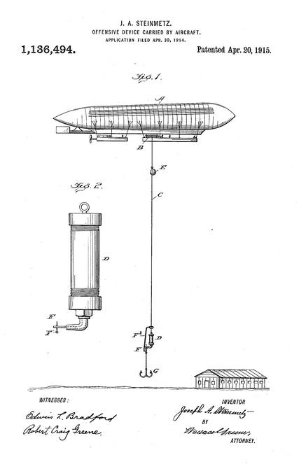 Patent Balloon gondola Patent Balloon gondola