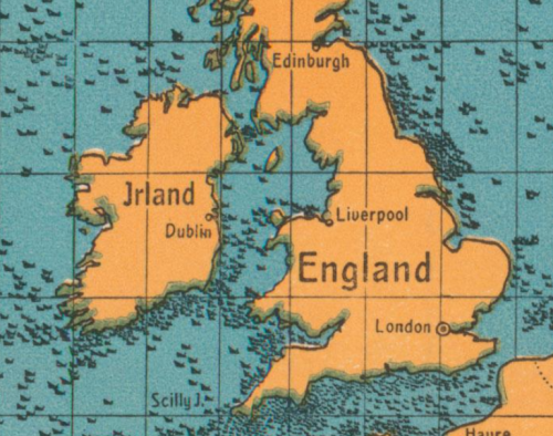 Maps U-boat WWI sinking