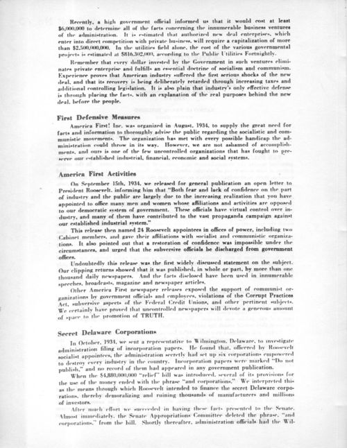 America first one047