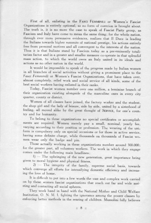 Women of facism104 Women of facism104