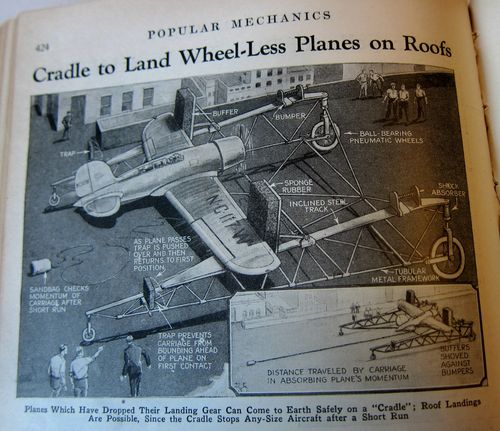 Airplane reverse catapault