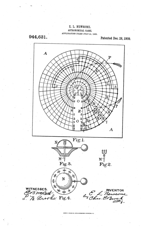 Games astronomical patent office