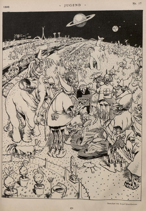 Alien art Jugend 1896