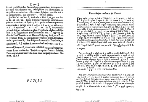 Last words newton principia