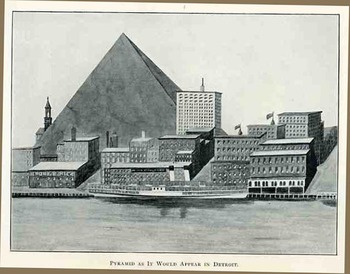Pyramid in Detroit