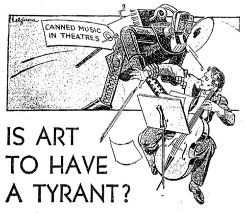 Robot song art have a tyrant