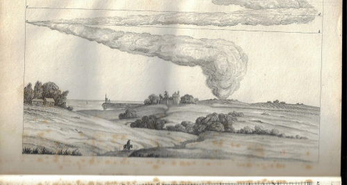 Cloud going in two directions  1817