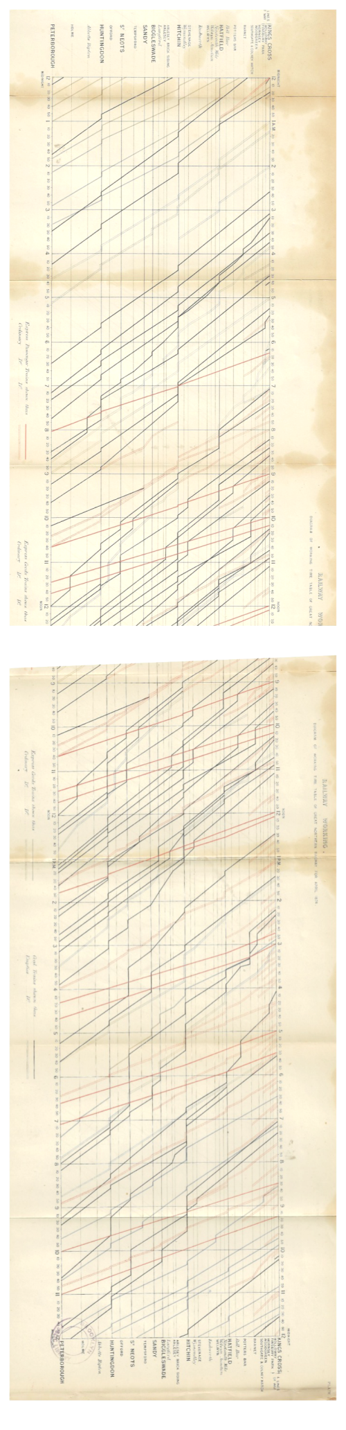 Maps subway _1_ and _2_ together vertical