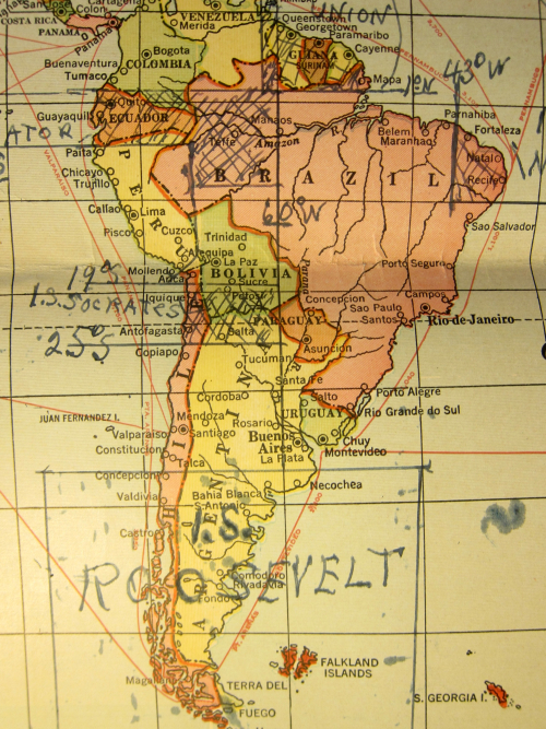 Maps Outsider 1945 S America Maps Outsider 1945 S America