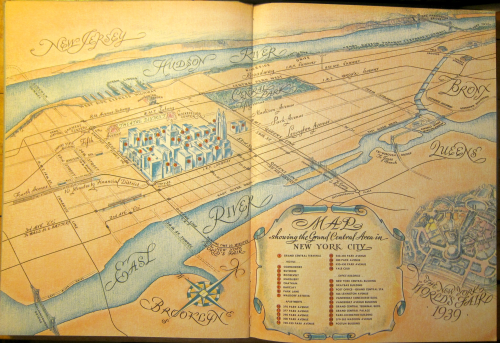 NYC Grand Central Map of Manhattan _1_