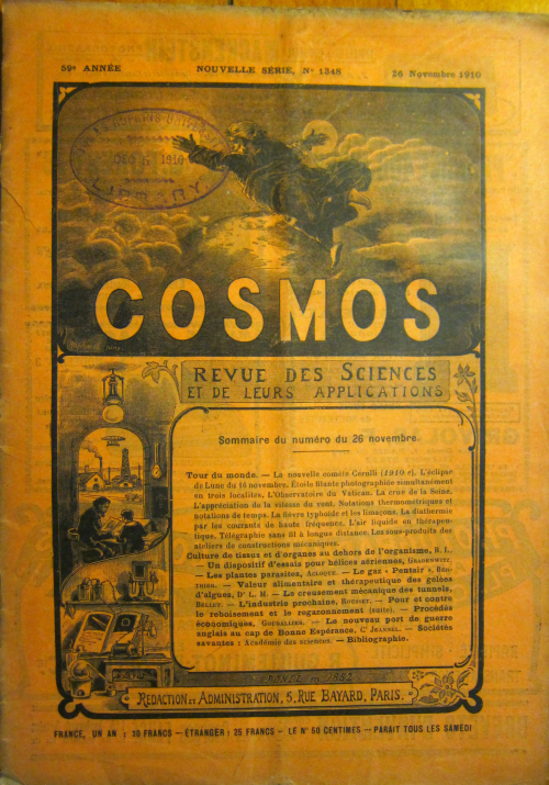 Cosmos November 1910