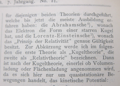 Einstein relativtheorie