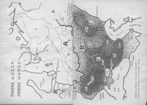 Map famine Map famine