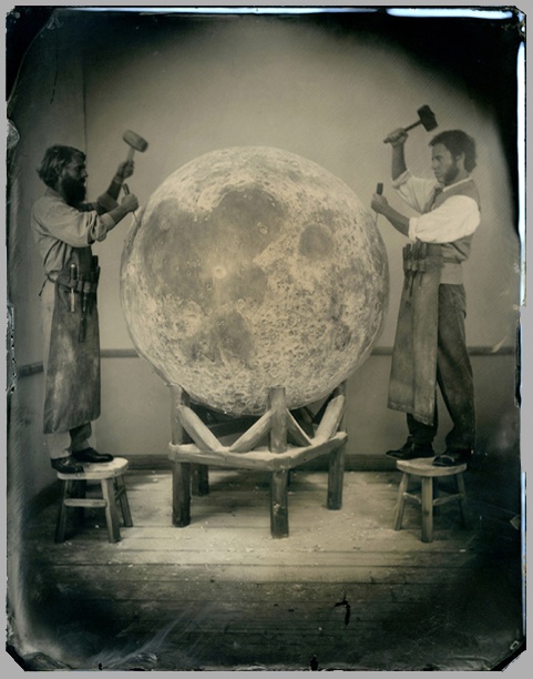 Moon sculpture Moon sculpture