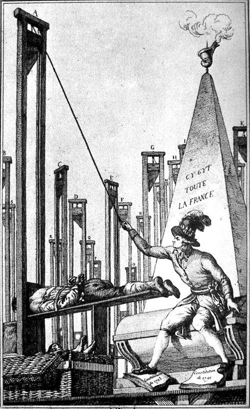 Robespierre guillotine Robespierre guillotine