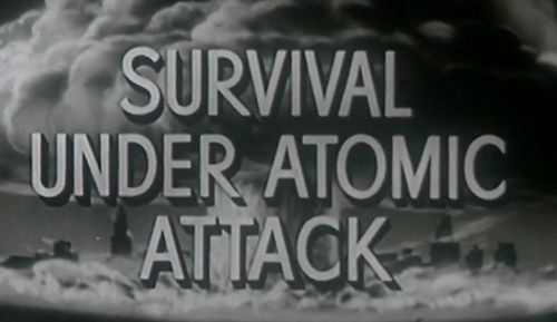 Atomic bomb survival under atomc attack