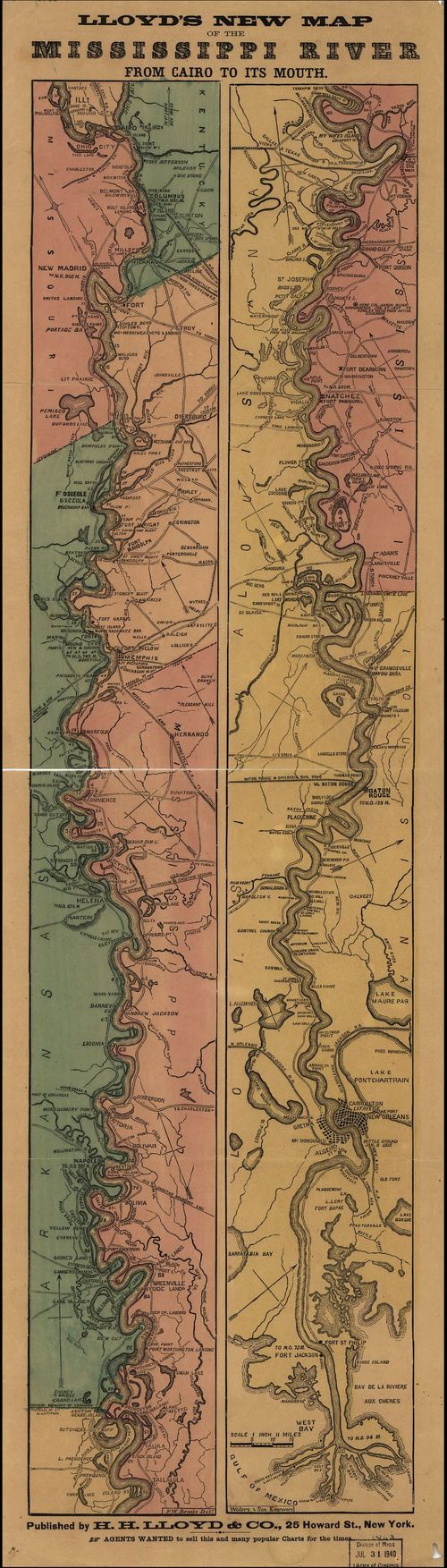 Mississippi Lloyd map Mississippi Lloyd map