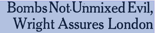 Wright London bombing Wright London bombing