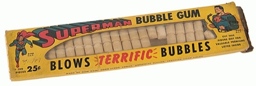 Bubble gum  superman