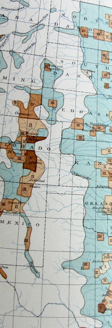 Maps Census 1900 Urban detail