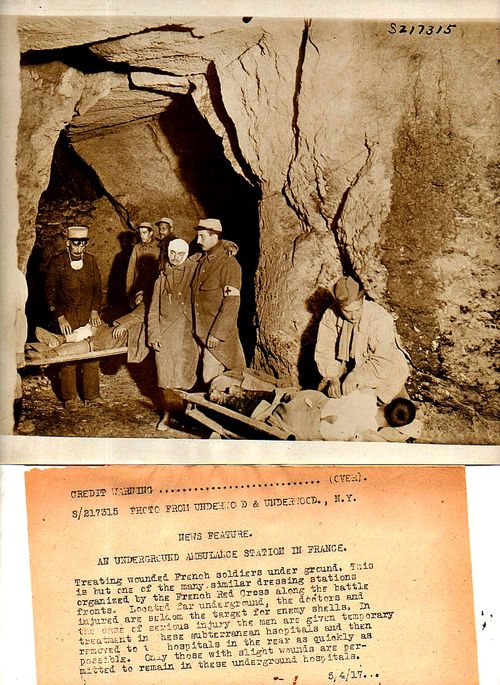 WWI Photos--underground  hospital188