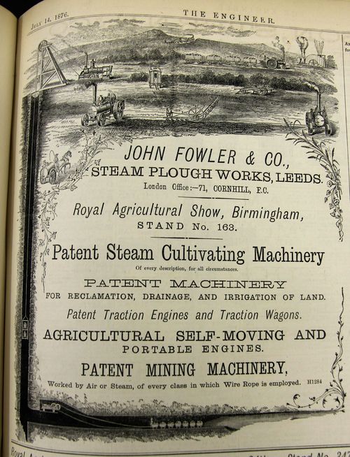ENgineer Ad 1876