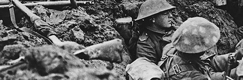 WWI Project Trench photo rough condition detail