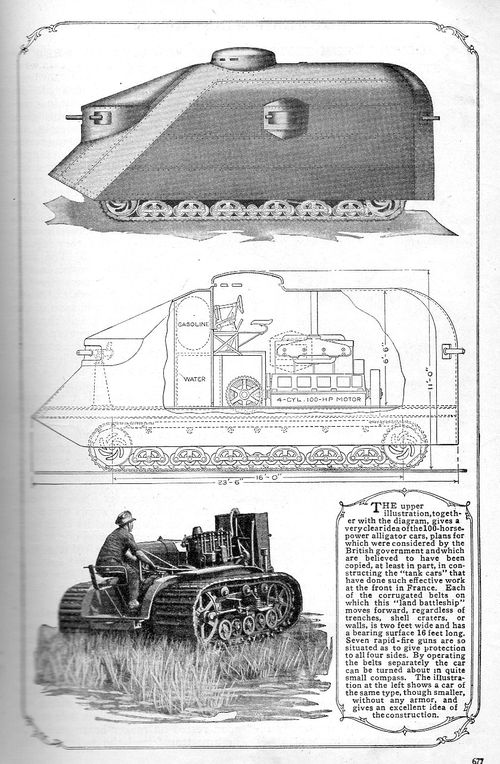 WWI Project tank 1916275