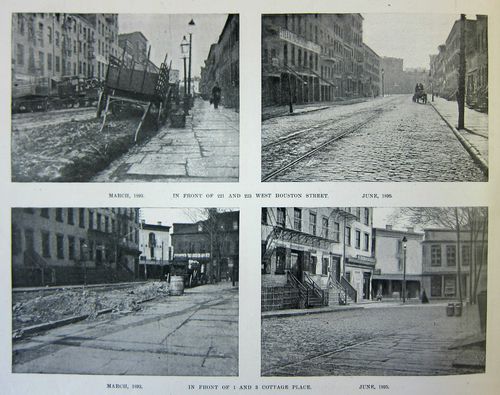 NYC Street before and after 4 of 4