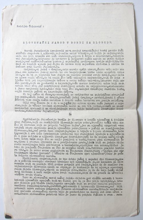 Czech freedom fighter II