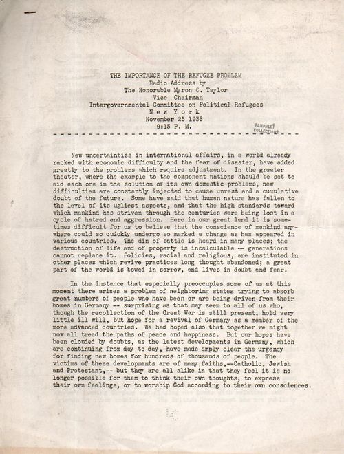 Refugee problem _1_ 405