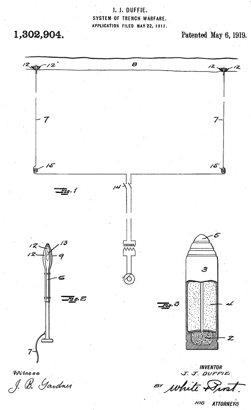 Patent trench electrocution 