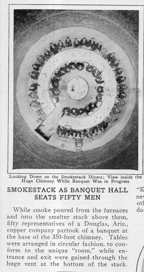 Looking straight down smokestack658