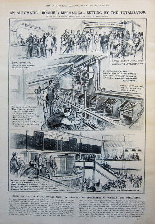 Computer totaliser ascot