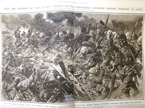 WWI Project Attacking gas masks