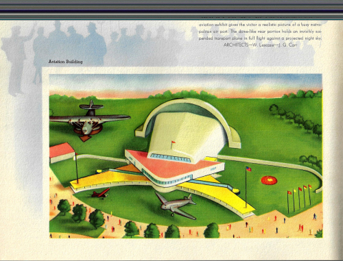 Color NYC Worlds Fair airport